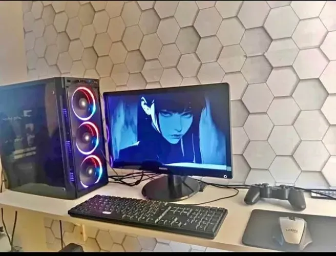 placa mãe 1155 asus+ processador core i5(terceira geração) com gpu integrada 32 mb   2 pen