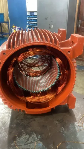 Rebobinamento e manutenção em geral de máquinas elétricas