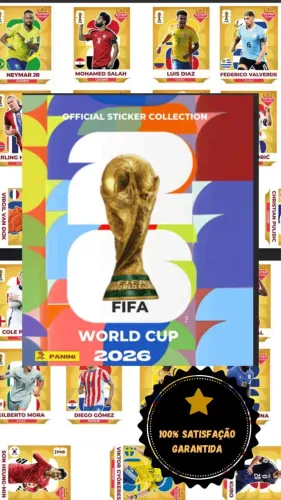 Álbum da Copa 2026 Completo + Todas as Figurinhas + Alta Resolução (PDF) PROMO!