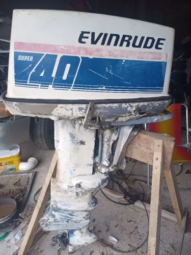 Motor evinrude super 40 hp