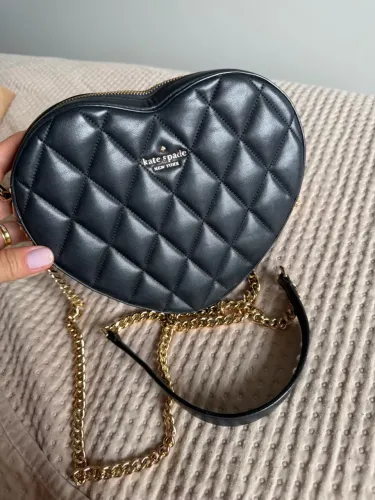 Bolsa Kate Spade coração Love Shack