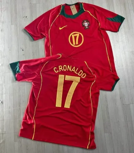 Camisa do Portugal Cr7 Retrô Pronta Entrega
