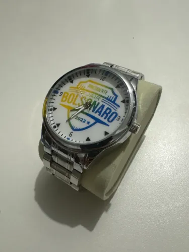 Relógio personalizado do Bolsonaro 