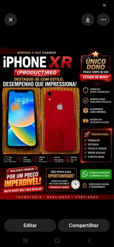 IPHONE XR USADO