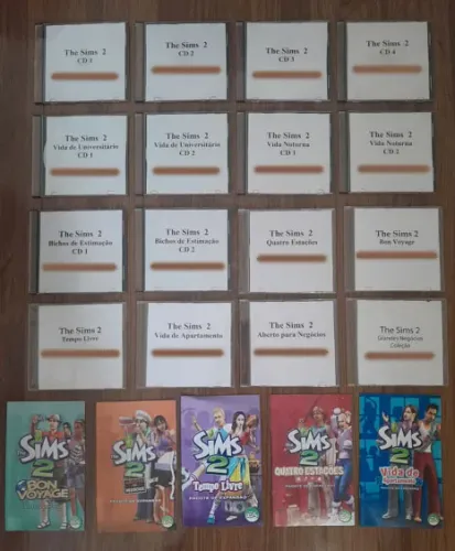 Jogo de Computador - CDs - The Sims 2 - Anos 2000