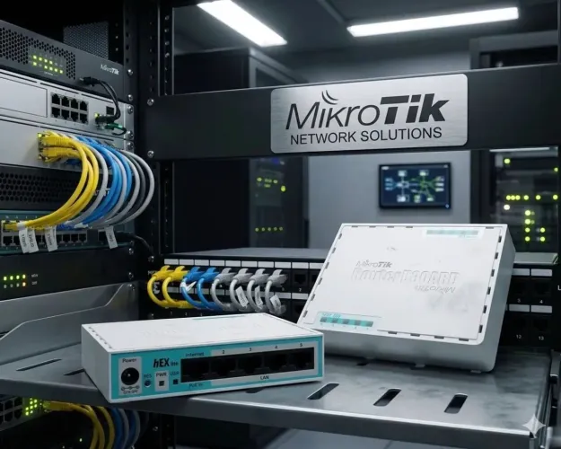 MikroTik RB750Gr3 (hEX) - Roteador Gigabit Profissional