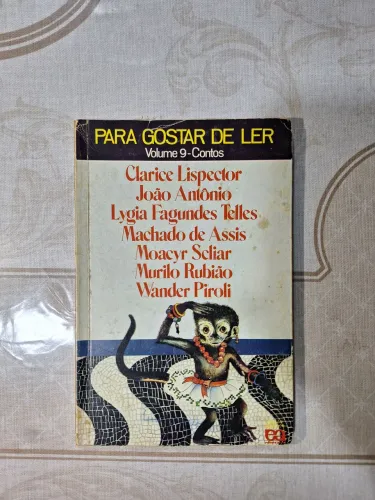 Livro Para Gostar De Ler Vol 9 Contos - Ática (Usado)
