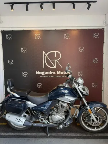 NOGUEIRA MOTOS HAOJUE MASTER RIDE 150 AZUL 2025