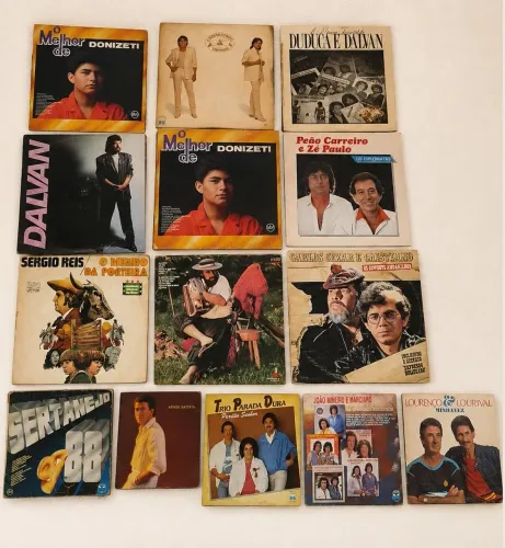 DISCOS DE VINIL - Lote Sertanejo