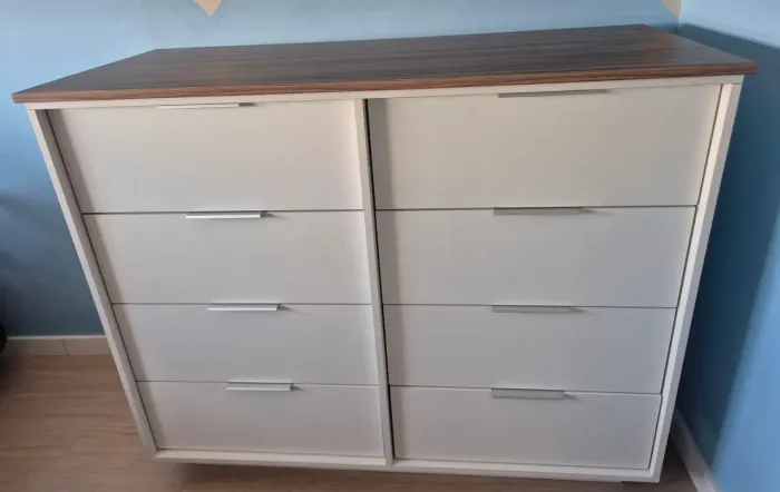 Cômoda sob medida 100% mdf 8 gavetas
