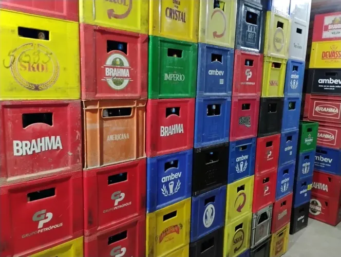 Caixas de cerveja 600 ml