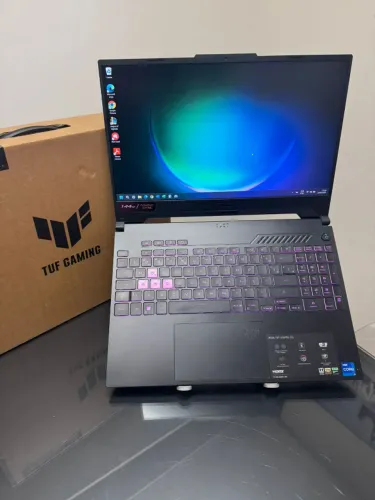 Notebook Gamer ASUS TUF F15 - i7 -12° Geração - SSD 512 GB - 32 GB RAM - Nvidia RTX 3050