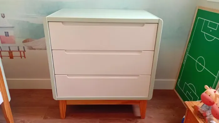 Berço 3 Em 1 e Cômoda BO