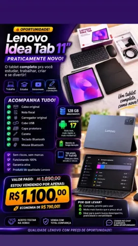 Tablet Lenovo Ideatab 11?