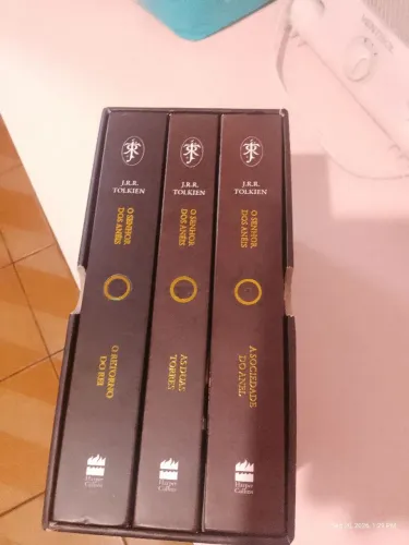 Box senhor dos anéis de Tolkien