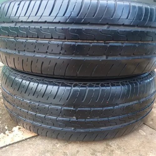 2 PNEUS 13/175/70 GOODYEAR DIRECTION SEMI- NOVOS 450,00