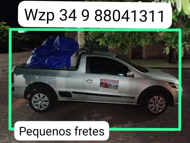 Faço frete pequeno