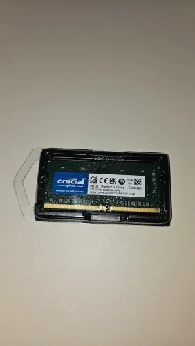 MEMÓRIA RAM CRUCIAL 16GB DDR4 3200MHZ PARA NOTEBOOK