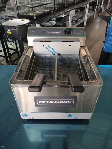 Fritador Elétrico Zona Fria FOE 15 Litros 5500W 220V - MetalCubas