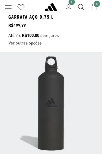 Garrafa da adidas original 