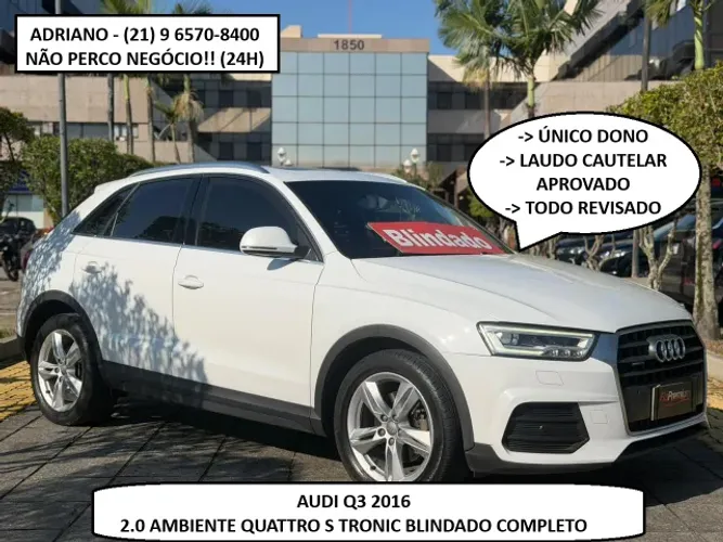 Audi Q3 2.0 TFSI Quat. 170/180cv S-tronic 5P 2016
