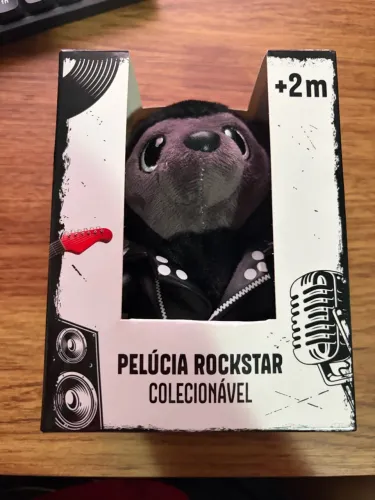 Pelúcia rockstar Venancio rock in rio 2026