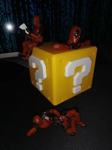 Kit 3 Mini Bonecos Deadpool Colecionáveis ?(Ideal para Decoração)