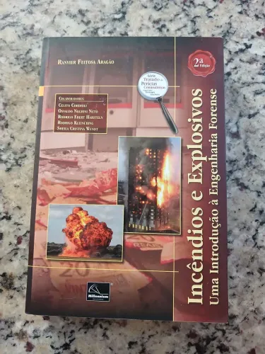 Vendo livro de Perícia em Incêndios e explosivos