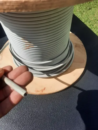 Cabo Coaxial / Rede em Carretel de Madeira
