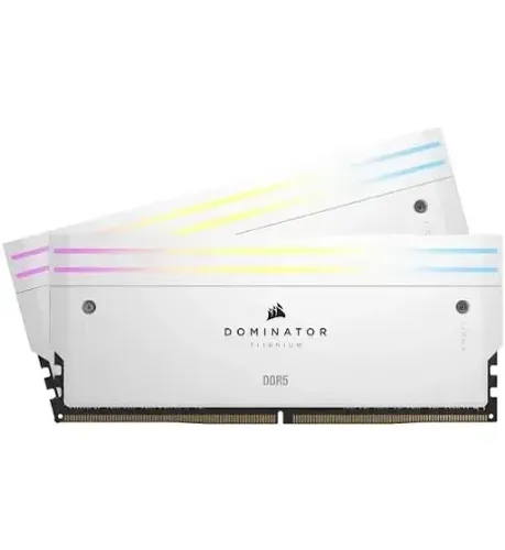 Memória RAM Kit Corsair Titanium White RGB 96GB DDR5 INTEL