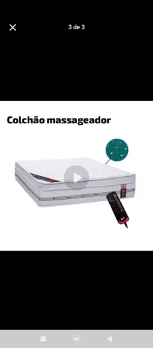 Colchão massageador 