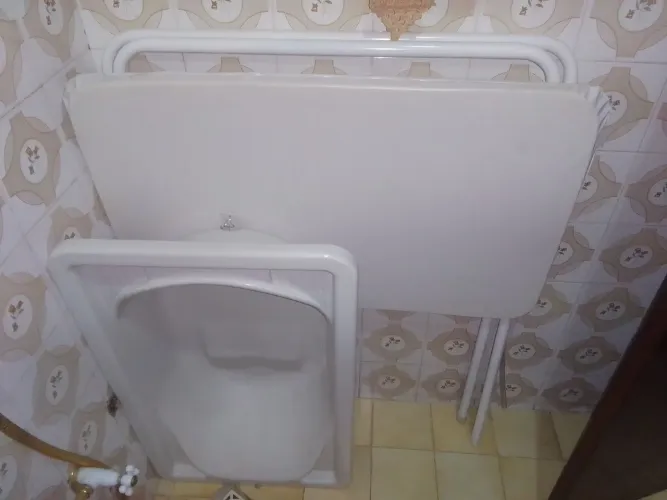 Banheira com suporte