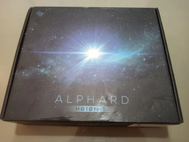 PLACA-MÃE ALPHARD H610M-T - NOVA (SEM USO)