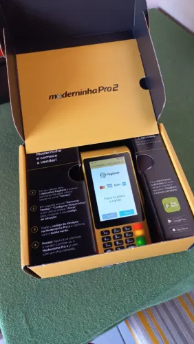 Máquina de Cartão Moderninha PRO2 PagBank