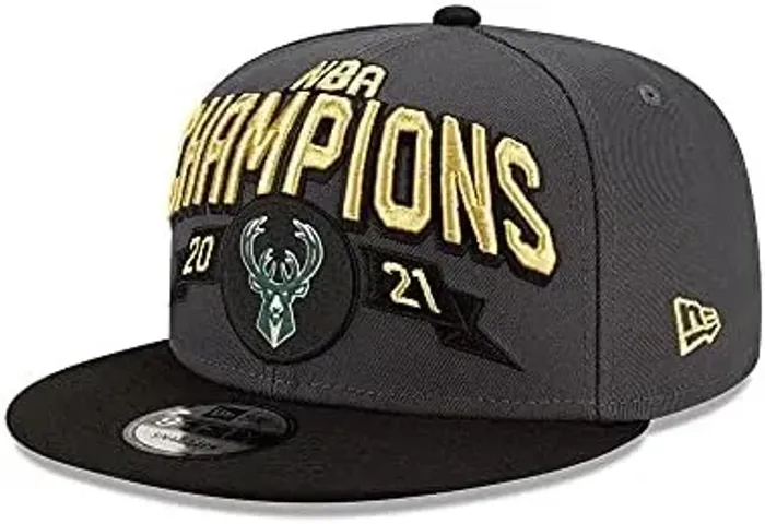 Boné New Era Milwaukee Bucks Nba Champions 2021 9fifty Grey