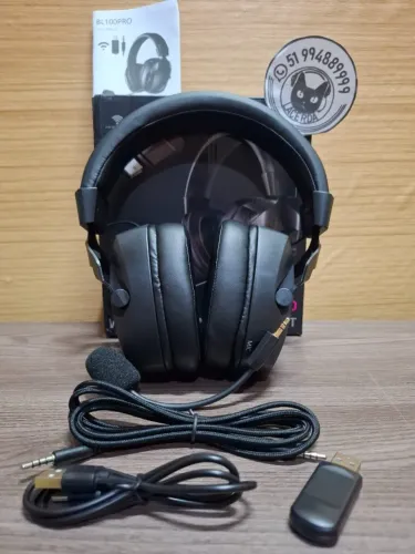 Headset Sem Fio Tri-mode Acinaci BL100 Pro [Novo]