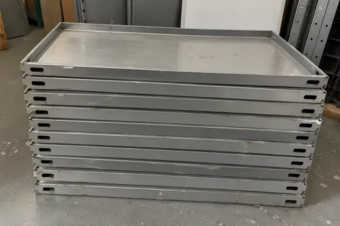Bandejas Aço prateleira 60cm (com 10 unidades)