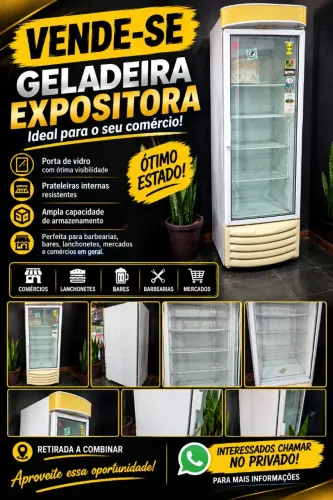 Geladeira expositora