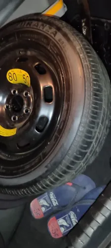 Roda aro 15 para estepe com pneu nunca usado