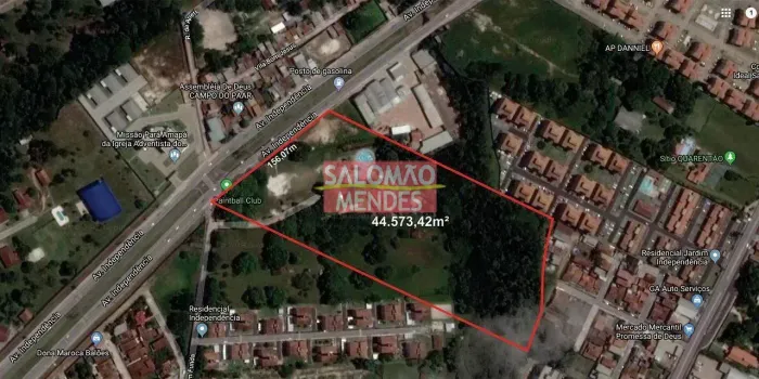 Terreno de 44.000 m² à venda na Avenida Independência em Ananindeua para condomínio e logí