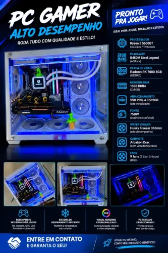 Pc gamer completo