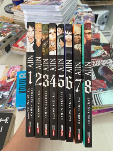 Mangás AJIN 1 ao 8