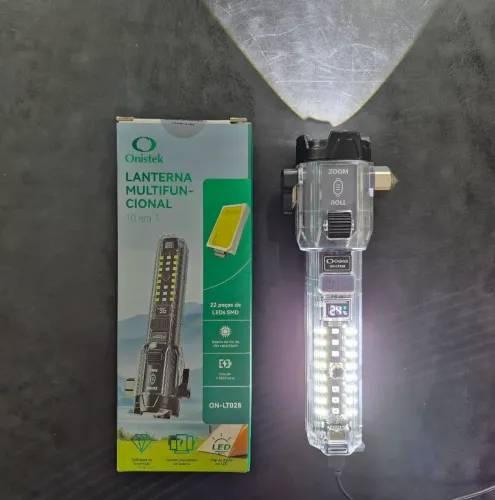 LANTERNA MULTIFUNCIONAL 10 EM 1