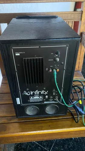 Subwoofer Infinity PS38 Ativo - Som Potente para Home Theater