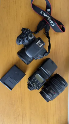 Canon T6i + acessórios