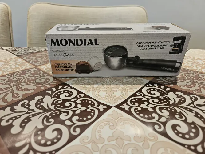 Adaptador cápsulas Dolce Gusto para cafeteira Dolce Crema da Mondial