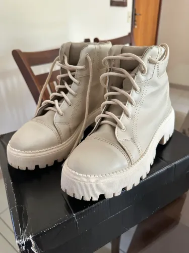 Coturno Milano feminino off-white 38