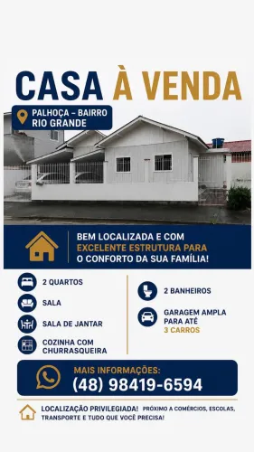 Casa em palhoça 