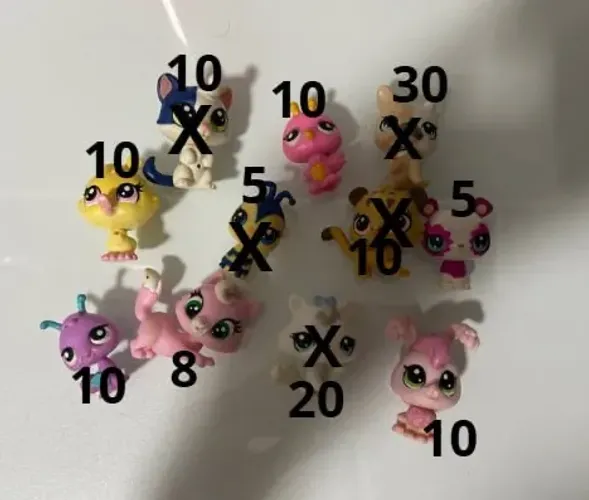 Brinquedo littlest pet shop lps minis