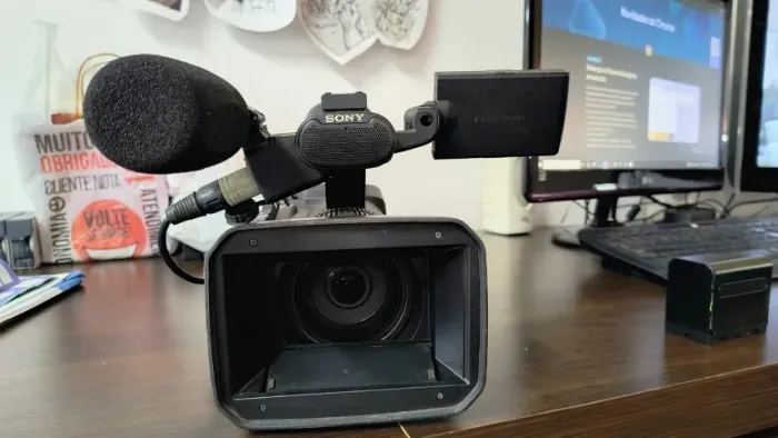 Filmadora Profissional Sony HXR-NX5 NXCAM - Perfeito Estado (Completa)